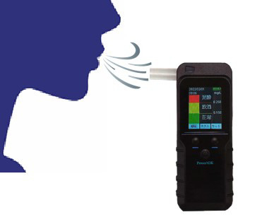 WIFI Ethernet ABS Material Digital Alcohol Tester 50000 Capacity