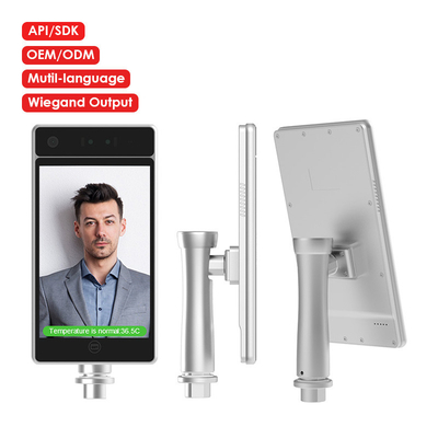 Ip67 Waterproof Face Recognition Temperature Terminal Access Control System