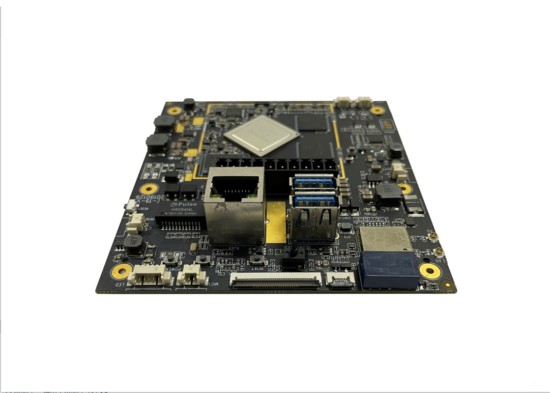 Custom Android Development Board , RK3399 Face Recognition Ai Motherboard
