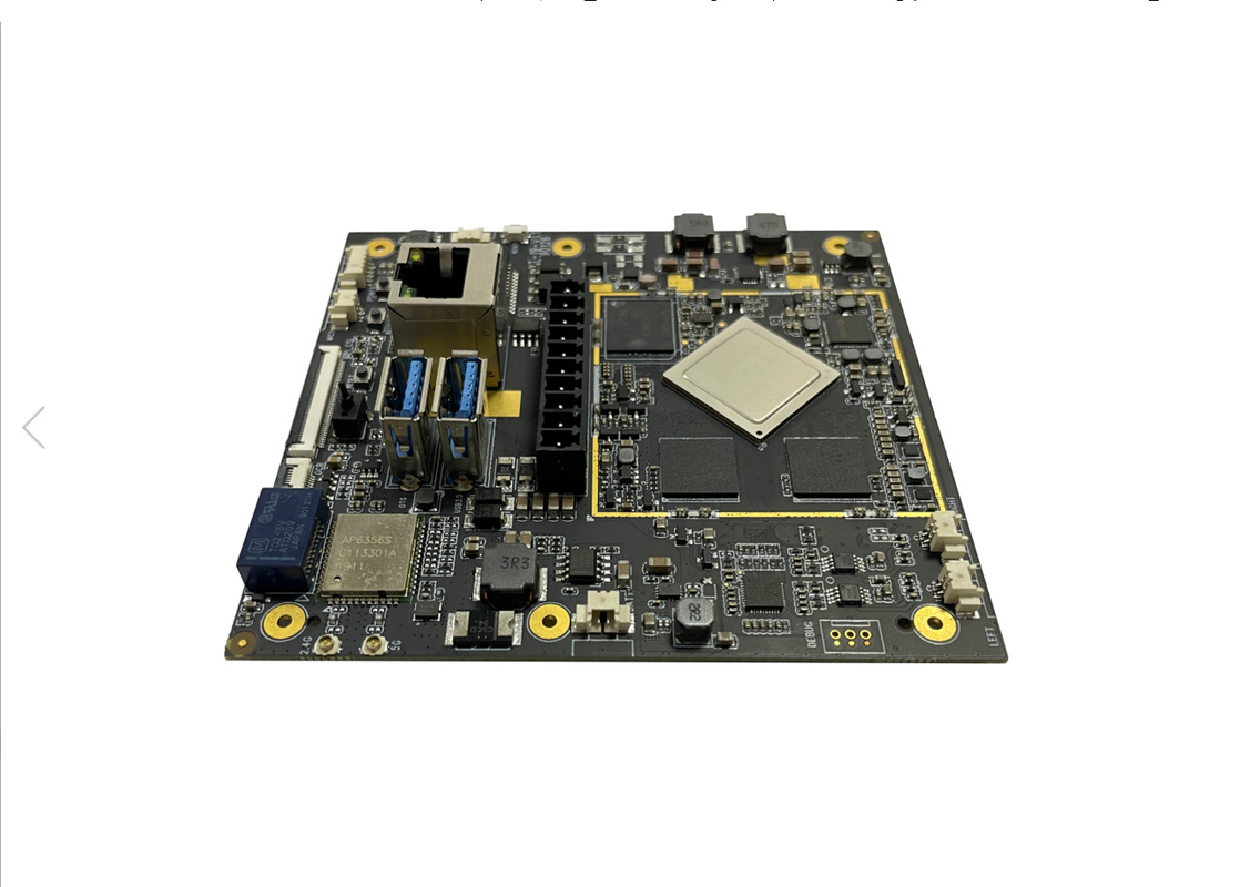 Six Core Android PCB Motherboard Default 2+16G Storage 8+256G Optional Development PCBA