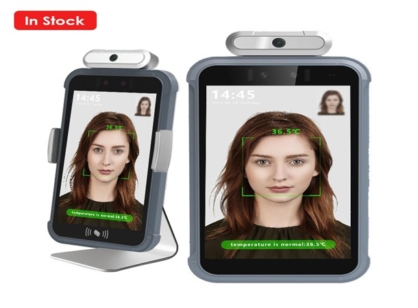 RK3399 Thermal Face Recognition Device SDK Body Temperature Kiosk Time Attendance