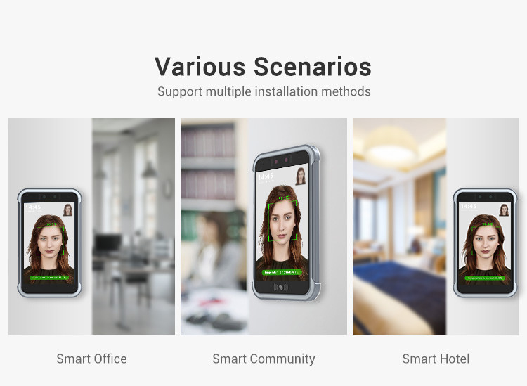 Android Access Control System 0.5-1.5m For Employee Attendance
