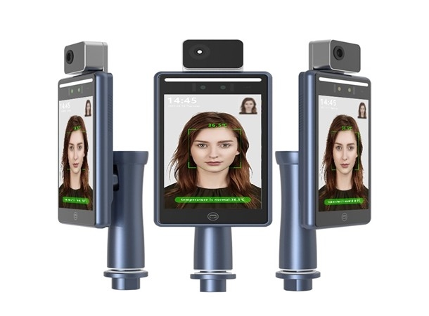 FCC Facial Recognition Temperature Scanner , Face Detection Machine For Attendance