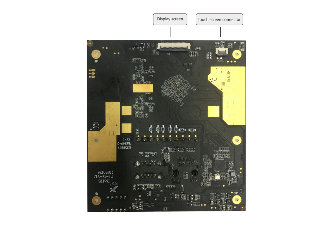 YT-19 RK3399 PCB Motherboard / AI Main Board For Face Recognition System