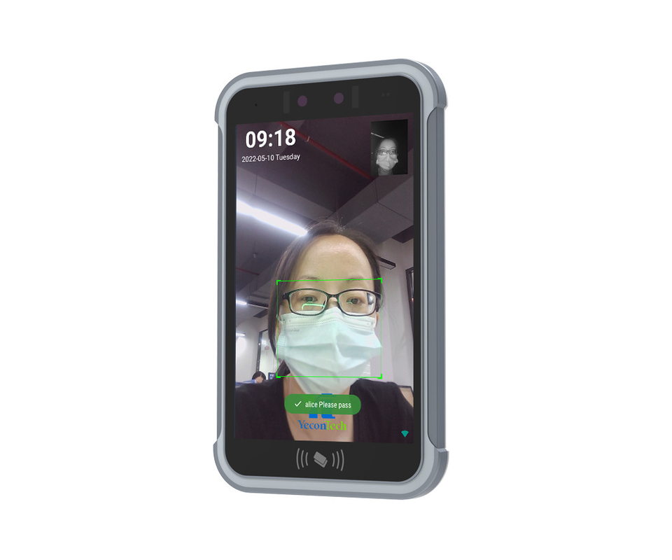 OEM Face Recognition Access Control High Precision Android Terminal 8 Inch
