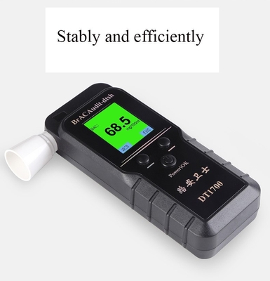 Rechargeable Portable Alcohol Tester Po Lice Breathalyzer Automatic
